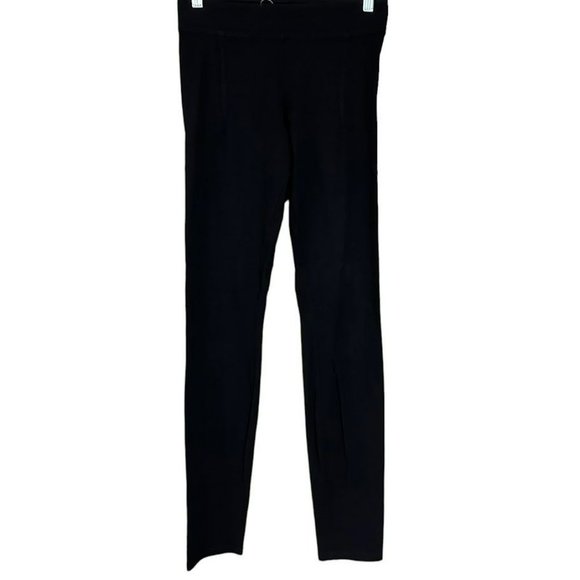 Helmut Lang Black Reflex Skinny Viscose Legging Stretch Pants‎ Womens S - Picture 1 of 6